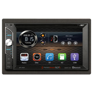 Precision Power SPL D.Din 6.2" touch screen AM/FM/BT/DVD/USB with remote