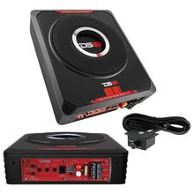DS18 Under Seat Amplified 8" Sub Slim Enclosure