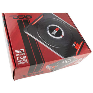 DS18 Under Seat Amplified 8" Sub Slim Enclosure