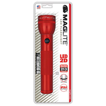 MAGLITE LED 2-Cell D Flashlight Red