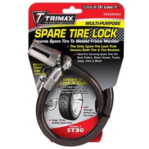 Trimax Trimaflex Spare Tire Cable Lock  36 X 12Mm