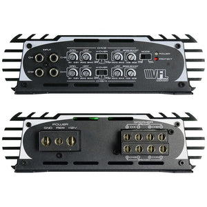 VFL Audio 4 Channel Amplifier 2000 Watts Max 1000 Watts RMS