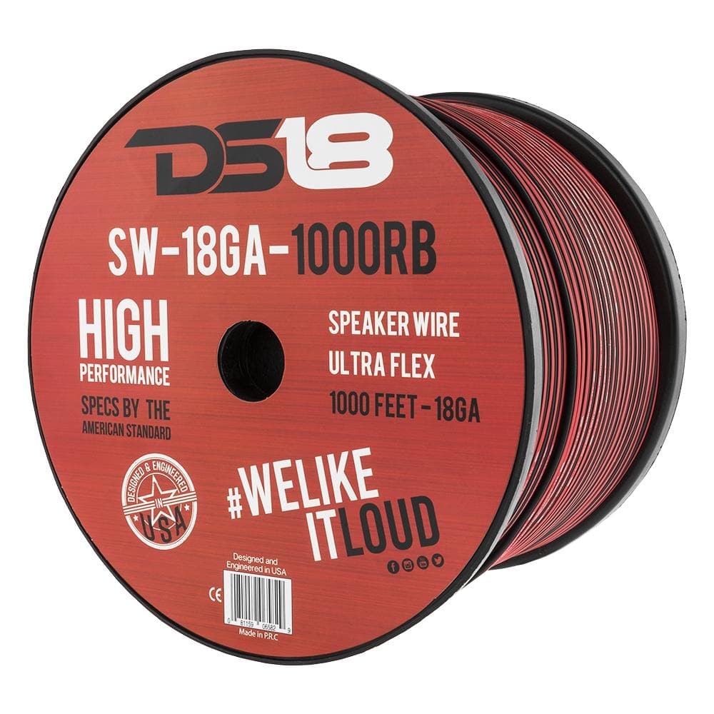 DS18 18-GA 1000-Feet Speaker Wire