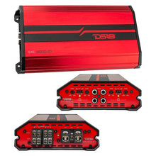 DS18 4 Channel Amplifier 1720W RMS/4000W MAX - Red