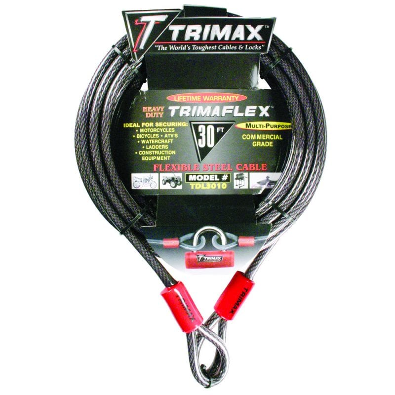 Trimax 30' L X 10mm Trimaflex Dual Loop Multi Use Cable