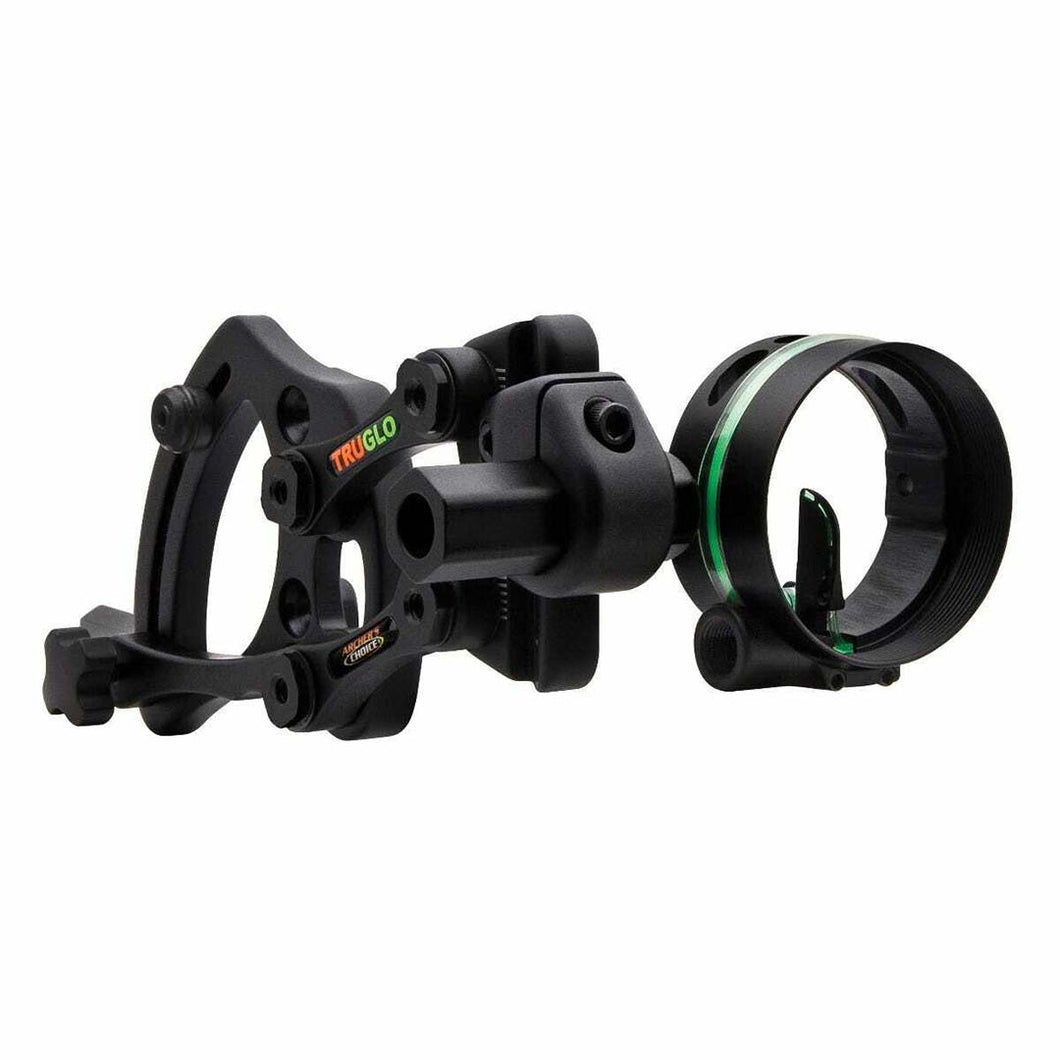 Truglo RANGE ROVER Single-pin adjustable bow sight - Right Hand