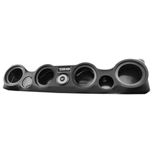 DS18 Empty Overhead Sound Bar System for TJ Jeeps (4) 6" Speakers (2) Tweeters - Black