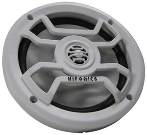 Hifonics 6.5 inch Marine Speaker with integarated tweeter white