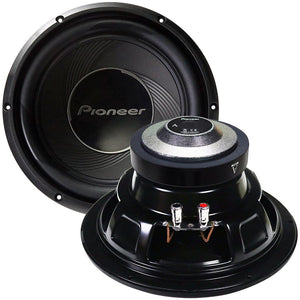 Pioneer 10" 1200 watt Max subwoofer - 4ohm SVC sub woofer Bass car audio