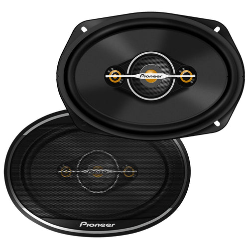 Pioneer 6x9″ 4-Way Full Range Speakers (Shallow Mount) - 450 Watts Max / 90 RMS (Pair)