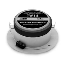 PYRAMID 1" ALUMINUM CAST BULLET STYLE TWEETER (sold in pairs); 300 WATT