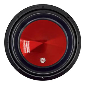 Audiopipe Red Eye Candy 12" 4ohm DVC Woofer - 1600 Watts Max  - Aluminum Cone