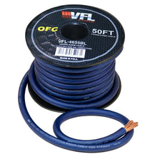 VFL Power Wire OFC 0 Gauge 50 Foot - Blue