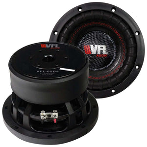 American Bass VFL 6.5" Woofer 600 Watts Dual 4 Ohm Voice Coil car stereo subwoofer