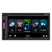 Soundstream 7” Double DIN Fixed Face Touchscreen DVD Receiver with Bluetooth PhoneLink & USB/SD Inp