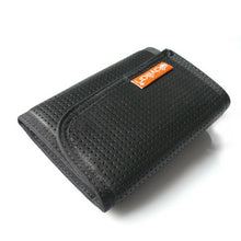 Hazard 4 Clip Tri-fold security belt-clip wallet in black leather