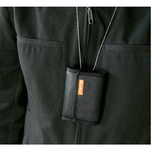 Hazard 4 Clip Tri-fold security belt-clip wallet in black leather