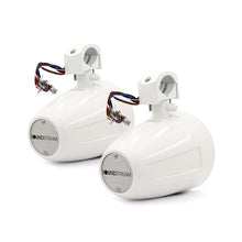 Soundstream Pair (2) of Gloss White 6.5" Wake Tower Speakers - 300W Max / 150 RMS