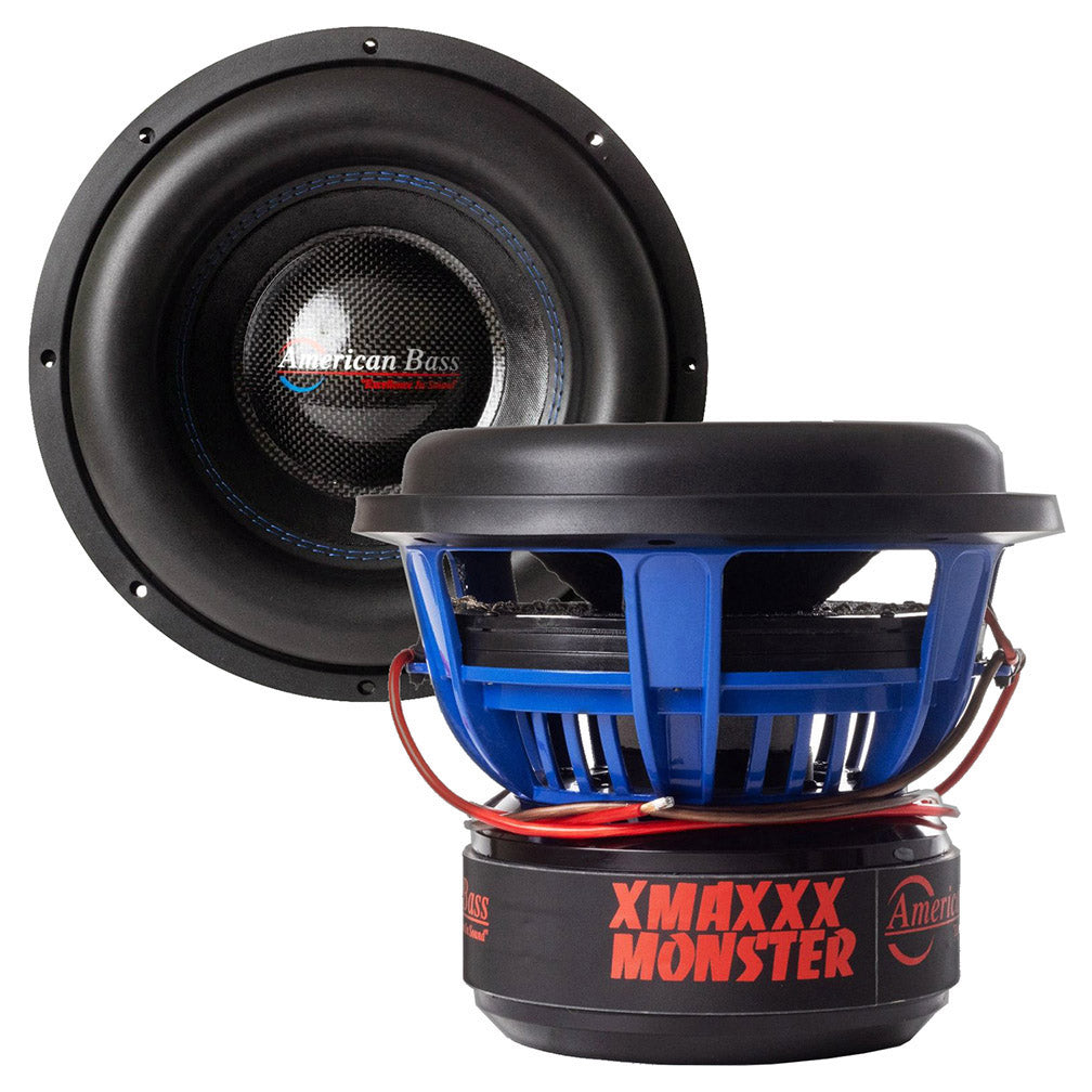 American Bass Dual 2 Ohm Voice Coil 3500 Watts RMS/ 7000 Watts Max 12