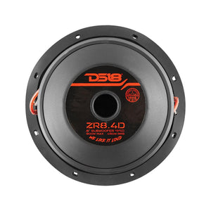 DS18 8″ Woofer 450W RMS/900W Max Dual 4 Ohm Voice Coils