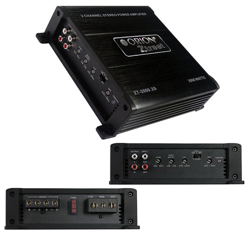 Orion Ztreet Amplifier 2000 Watt 2 Channel Car stereo amp