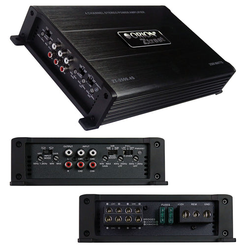 Orion Ztreet Amplifier 2500 Watt 4 Channel Car stereo amp