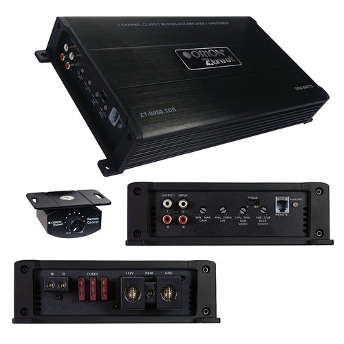 Orion Ztreet D Class Amplifier 8000 Watts car stereo amp power