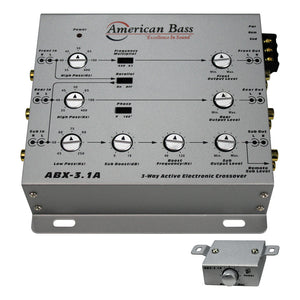 American Bass 3-Way Active Crossover