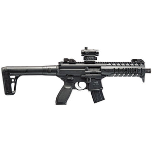 Sig Sauer MPX .177 Cal CO2 Powered SIG20R Red Dot Air Rifle 30 Rounds Black