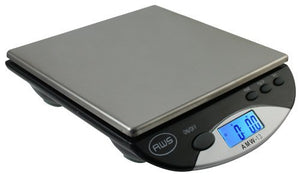 American Weigh Scales AMW-500I-BLK Compact Bench Scale 500 by 0.1 G