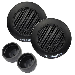 Audiopipe Super High Frequency Tweeters (sold in pairs) 350W Max 4 Ohms