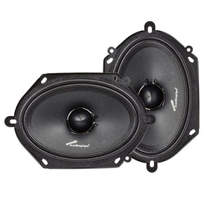 Audiopipe 6X8" Mid Range Loud Speaker (Sold in pairs)