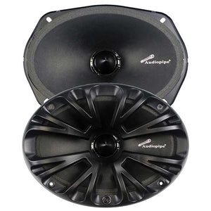 Audiopipe 6X9" low mid frequency loudspeakers (Sold in pairs) 125W RMS 8Ohms