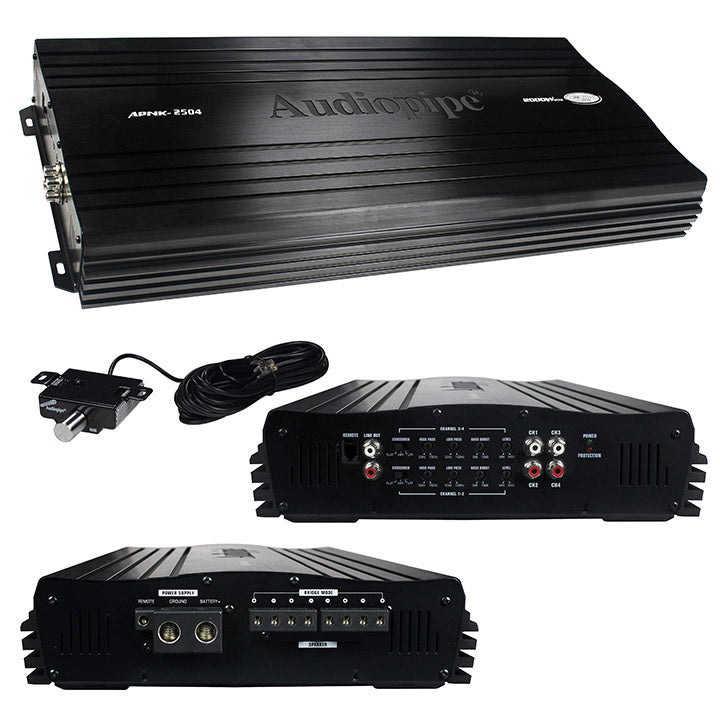 Audiopipe Amplifier 4 Channel 2000 Watts Max