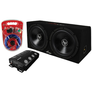 Audiopipe 2000W super bass combo package Subwoofer Box