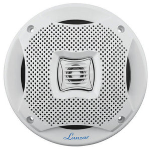 Lanzar 6.5" 2-Way Marine Speakers 400W White