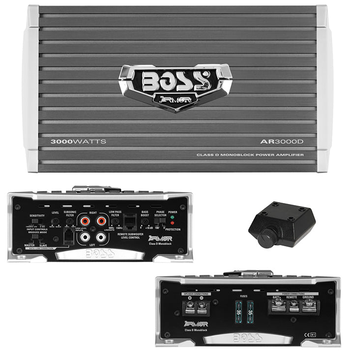 Boss Audio amplifier AR3000D