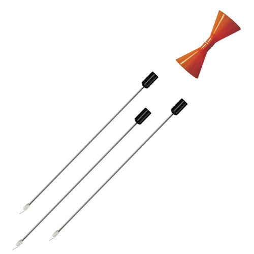 COLD STEEL MULTI DART WITH 100 WIRE DARTS AND 7 DRIVING CONES