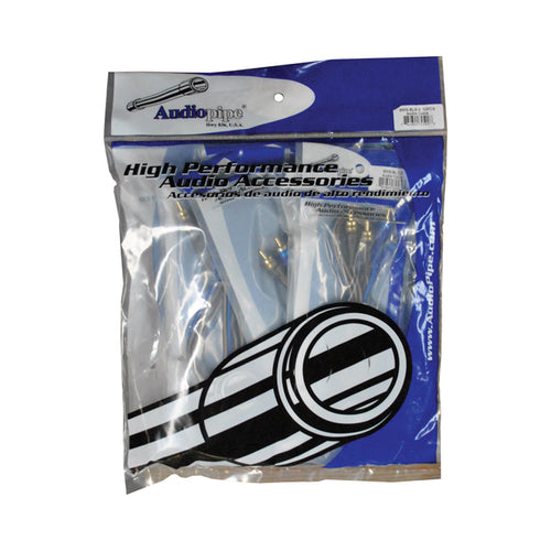 Audiopipe 3' Superflex RCA Cable 10pcs per bag