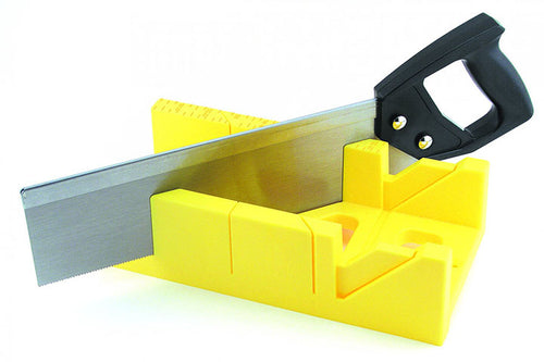 GreatNeck 12 Inch Mitre Box with 14 Inch Back Saw