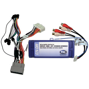 PAC Amplifier integration interface for Chrysler LSFT CAN Bus vehicles