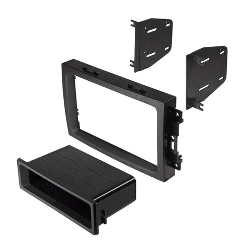 Fits select 2004-08 Chrysler Dodge Jeep that have  built-in Navigation. Double Din w/pocket.