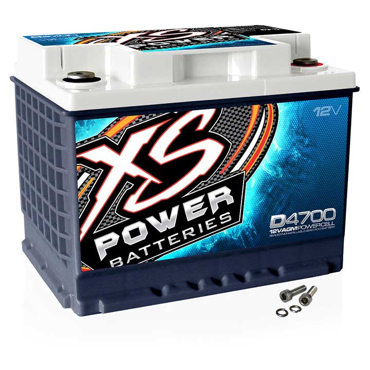 XS POWER 2000/3000W 12V BCI GROUP 47 AGM BATTERY 50AH