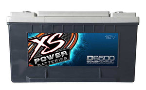 XS POWER  65 AGM BATTERY MA: 3900A CA: 1070 Ah:  75  3000W / 4000W
