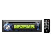 Dual MP3/WMA CD Receiver w/Direct USB for iPod/iPhone Large 3.7" Wide 10 Character LCD