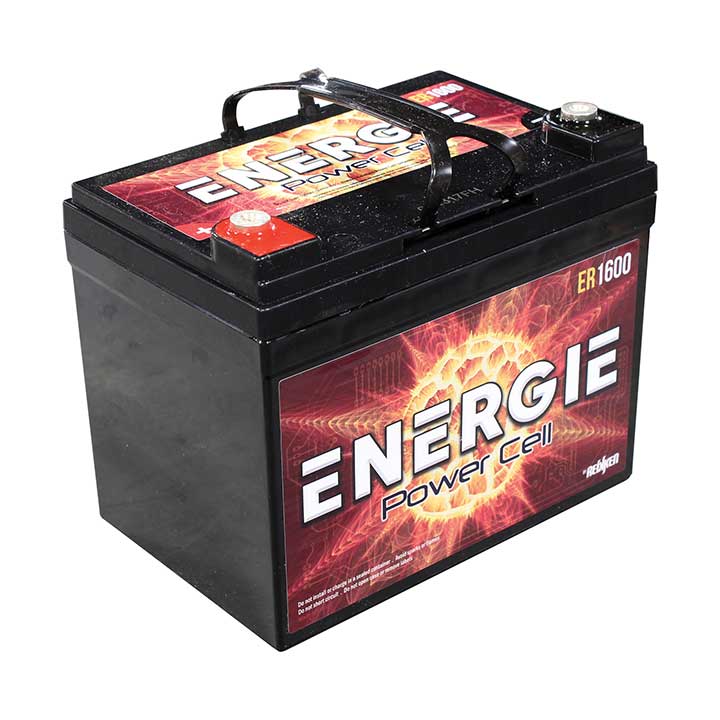 Energie PR600 1600 Watt 12V Power Cell Car Battery – Model PR1600, High Performance