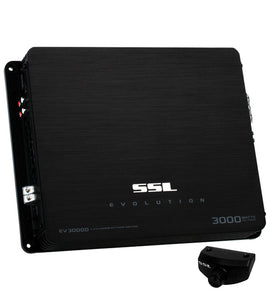 Sounstorm Class D 3000W Monoblock Power Amplifier Remote Woofer level control