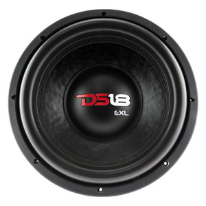 DS18 EXL Red Frame 10" Subwoofer  Dvc 4-Ohms 1700 Watts Max