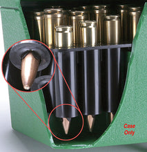 MTM Deluxe Ammo Box 50 Round Handle 7mm Rem Mag 300 Win Mag Green