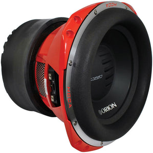Orion HCCA 12" Woofer Dual Voice Coil 2500W RMS